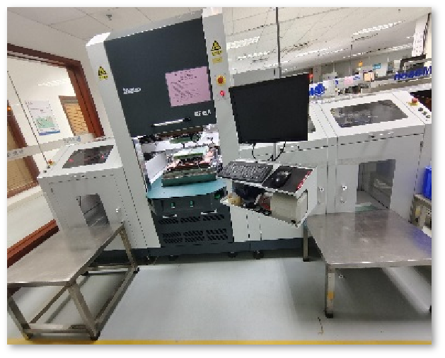 Four-wire testing machine